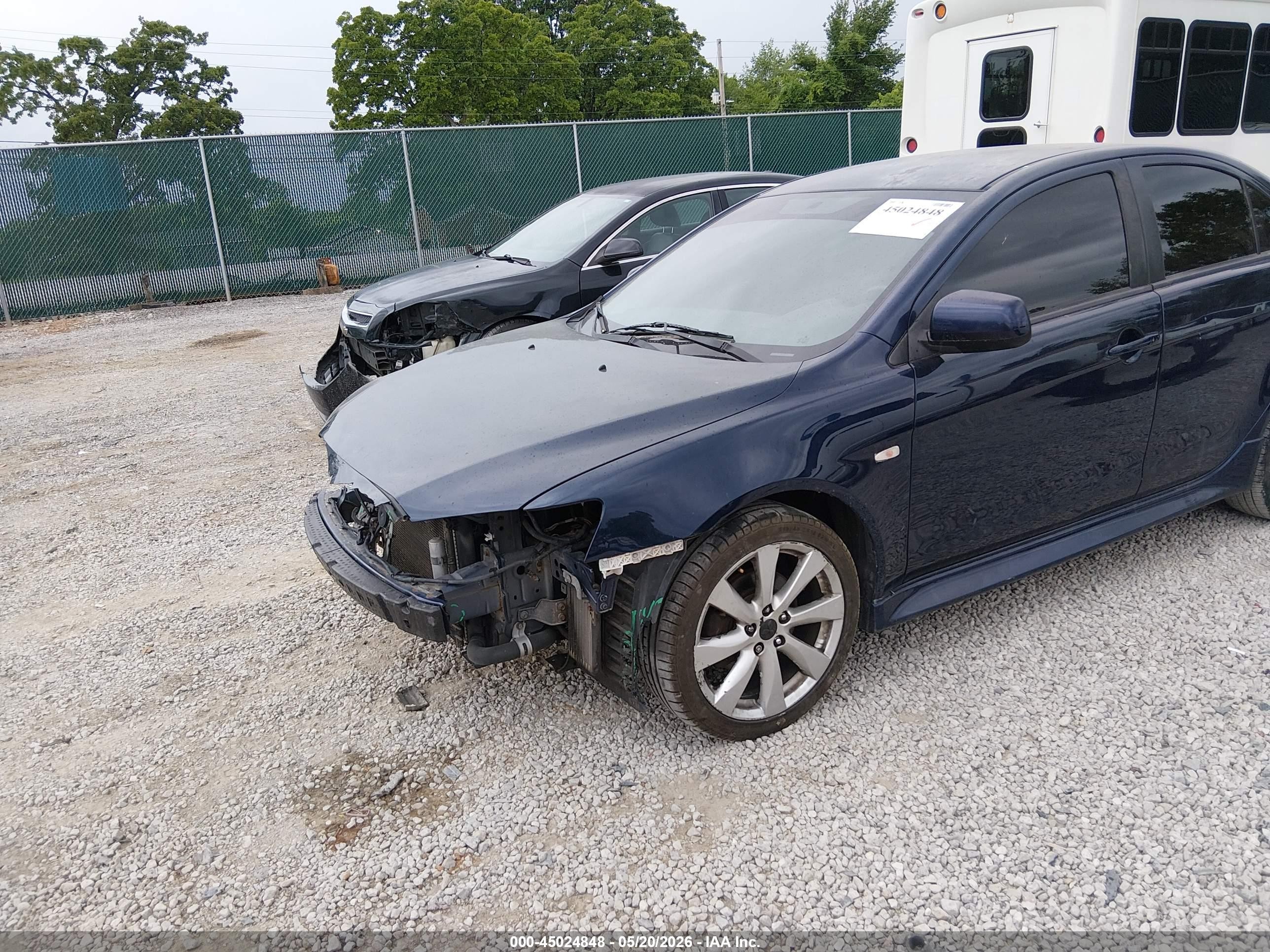 2013 Mitsubishi Lancer Gt Blue vin: JA32U8FW2DU005463