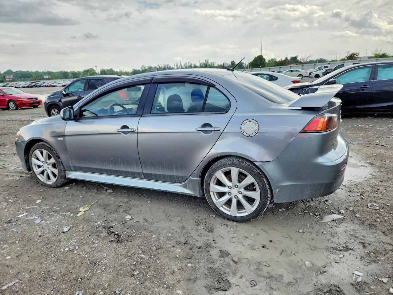 2014 Mitsubishi Lancer Gt Gray vin: JA32U8FW2EU013547