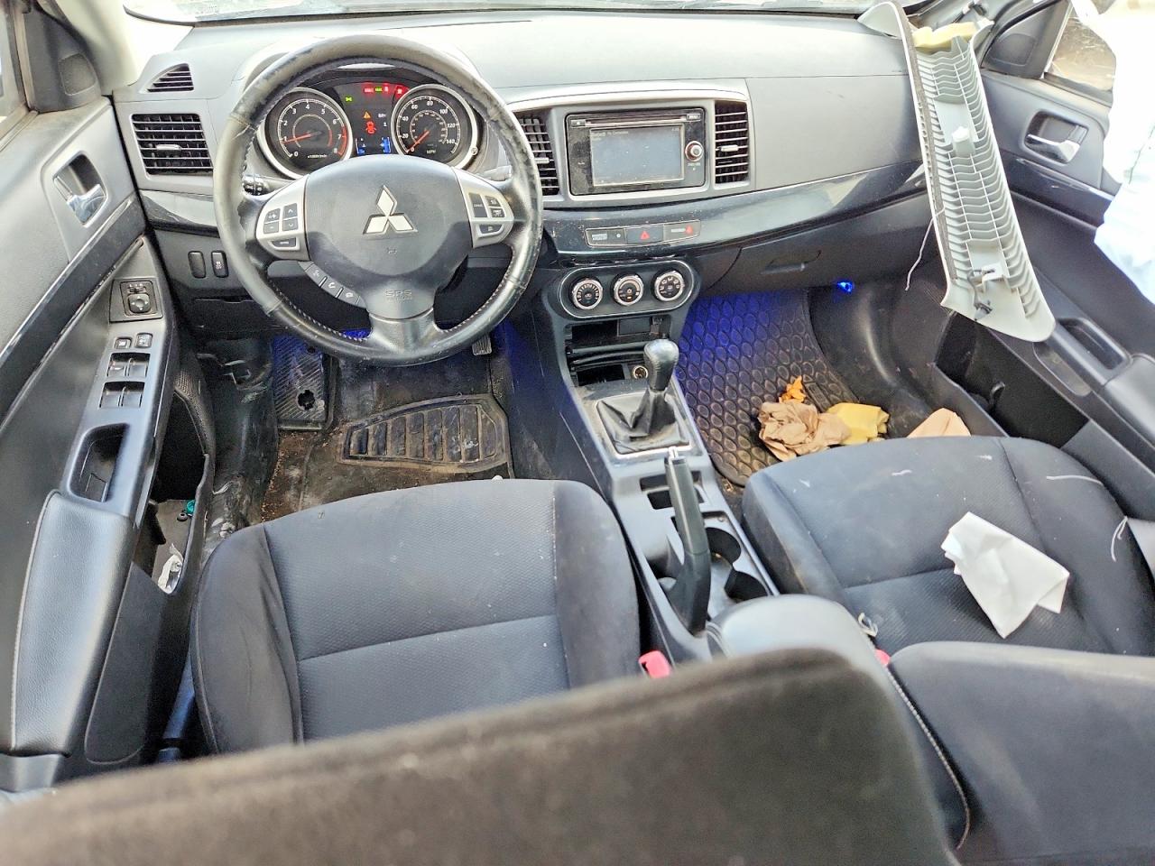 2014 Mitsubishi Lancer Gt Gray vin: JA32U8FW2EU013547