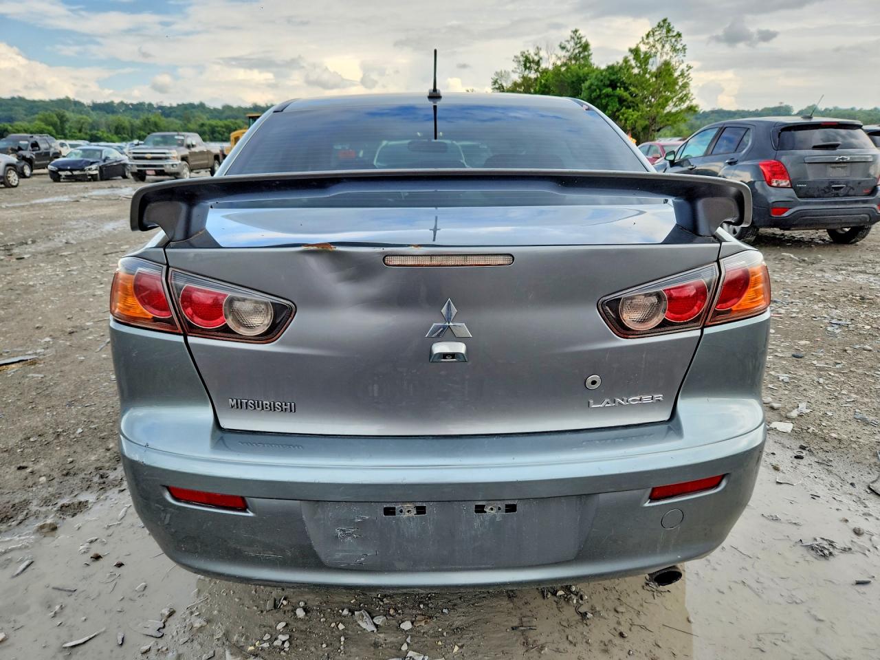 2014 Mitsubishi Lancer Gt Gray vin: JA32U8FW2EU013547