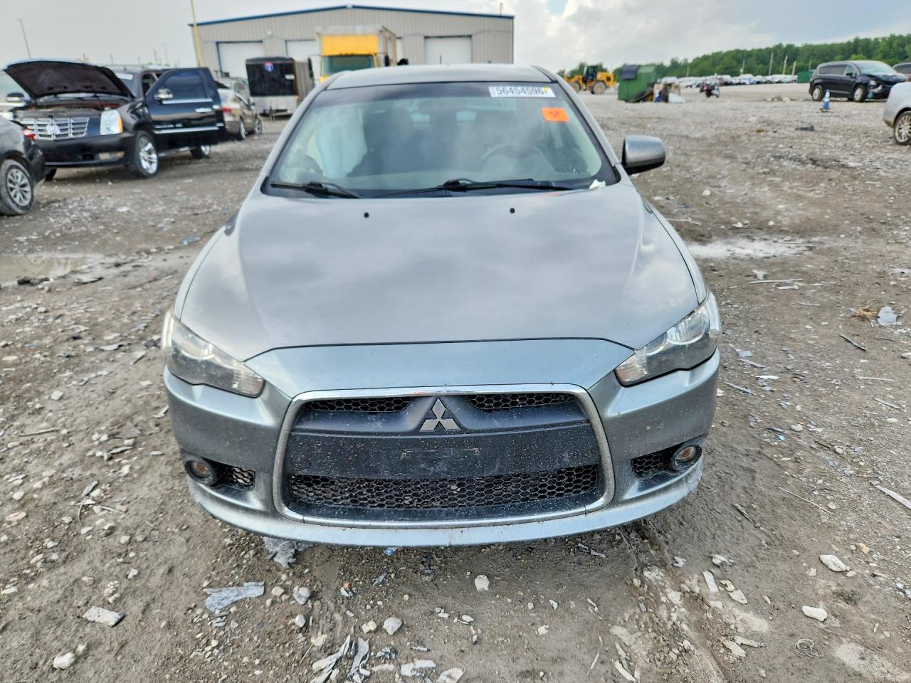 2014 Mitsubishi Lancer Gt Gray vin: JA32U8FW2EU013547