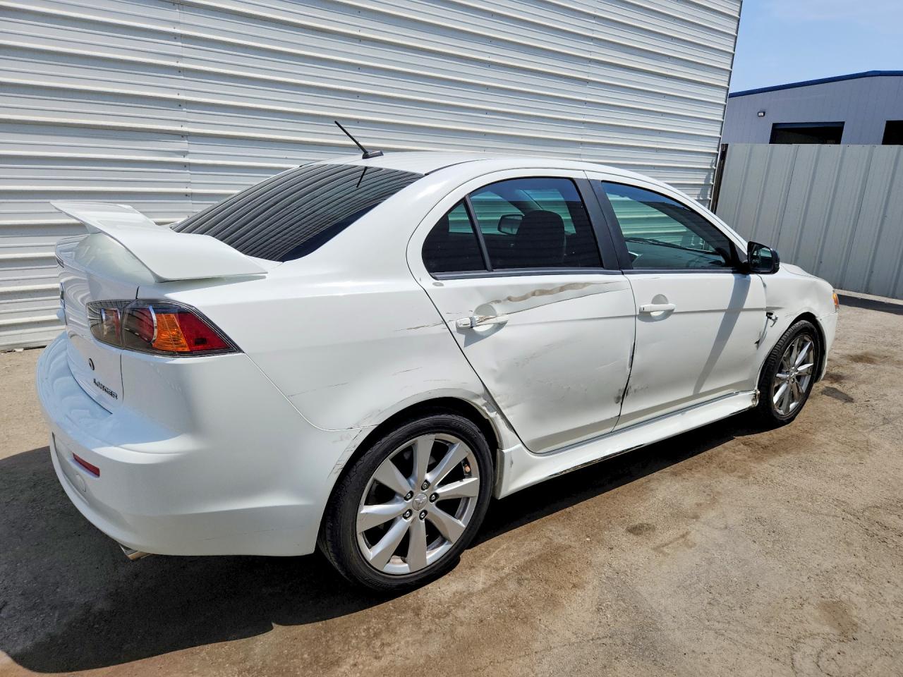 2014 Mitsubishi Lancer Gt Белый vin: JA32U8FW2EU023057