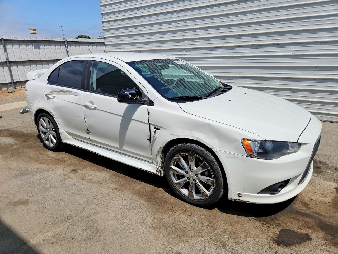 2014 Mitsubishi Lancer Gt Белый vin: JA32U8FW2EU023057