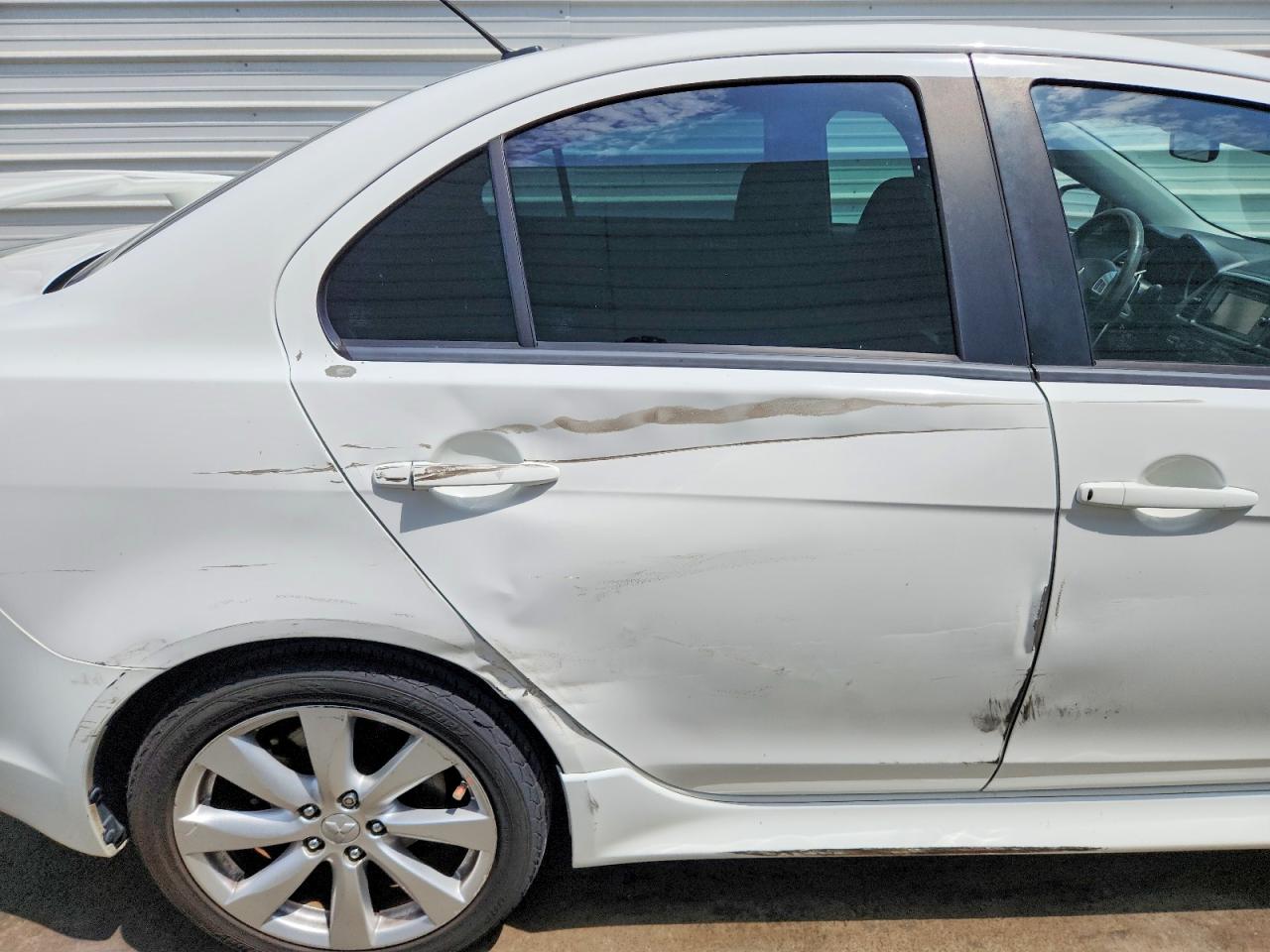 2014 Mitsubishi Lancer Gt Белый vin: JA32U8FW2EU023057