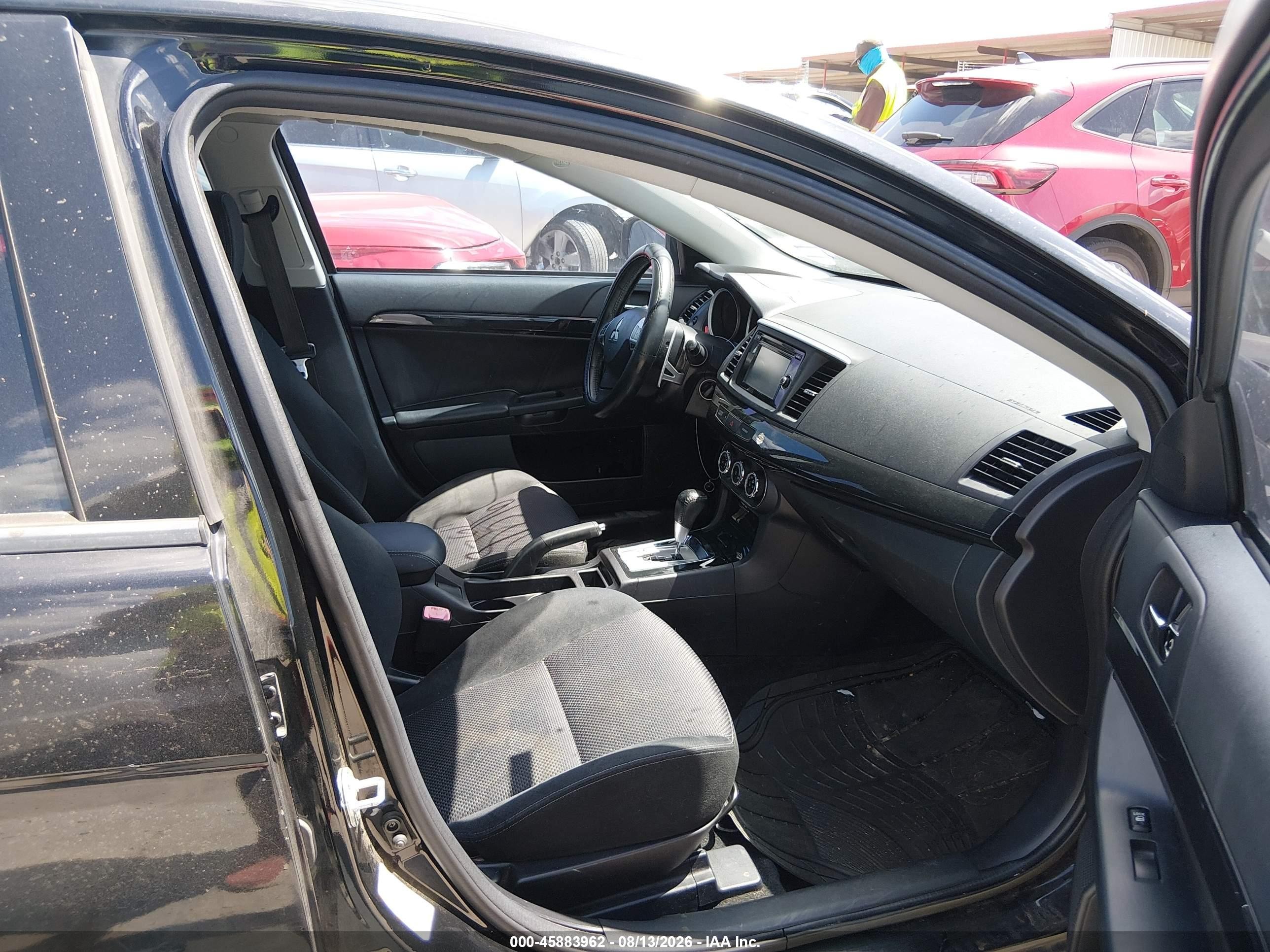 2015 Mitsubishi Lancer Gt Black vin: JA32U8FW2FU026445