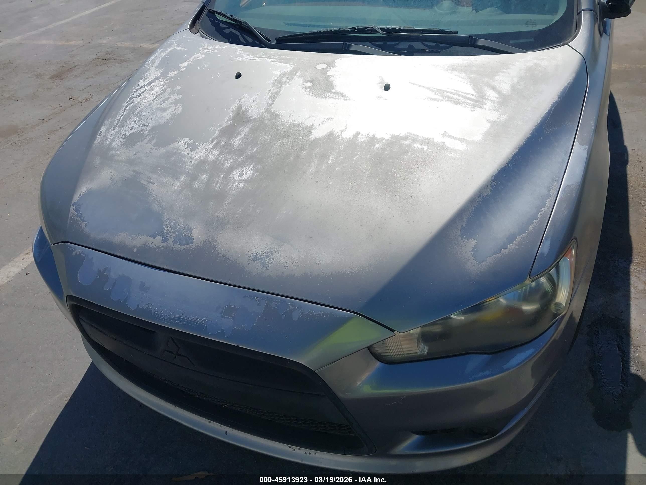 2013 Mitsubishi Lancer Gt Gray vin: JA32U8FW3DU022191