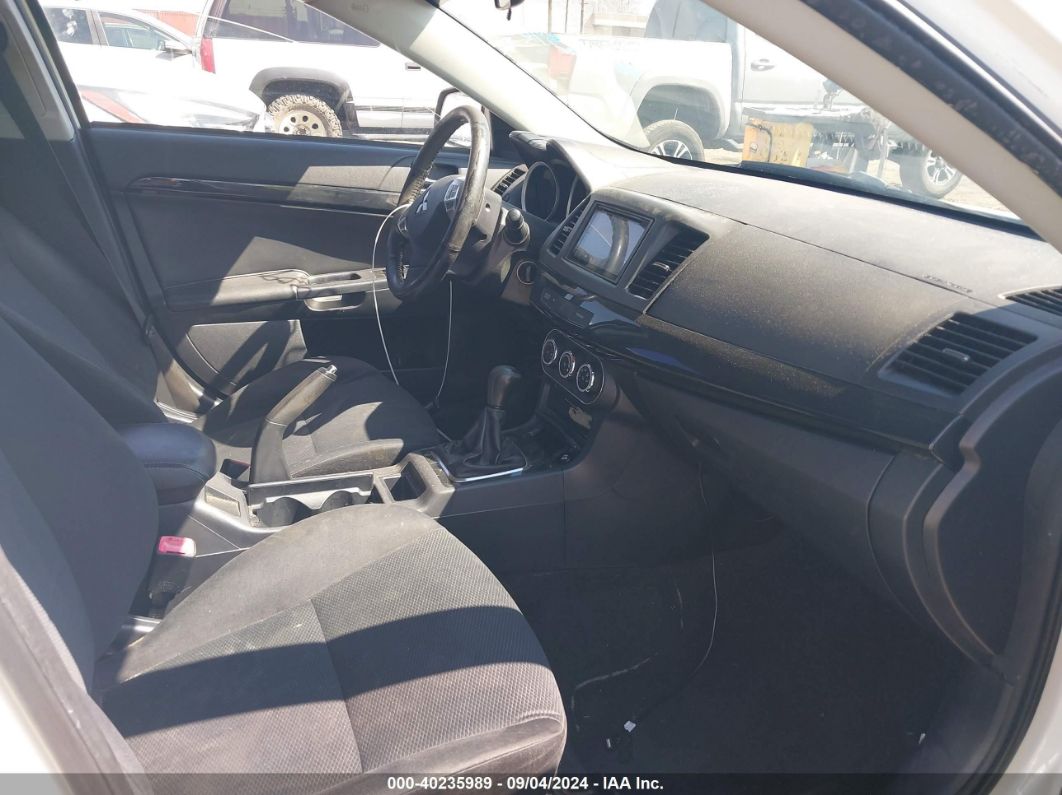 2014 Mitsubishi Lancer Gt White vin: JA32U8FW3EU008194