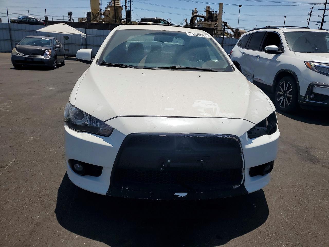 2014 Mitsubishi Lancer Gt White vin: JA32U8FW3EU008194