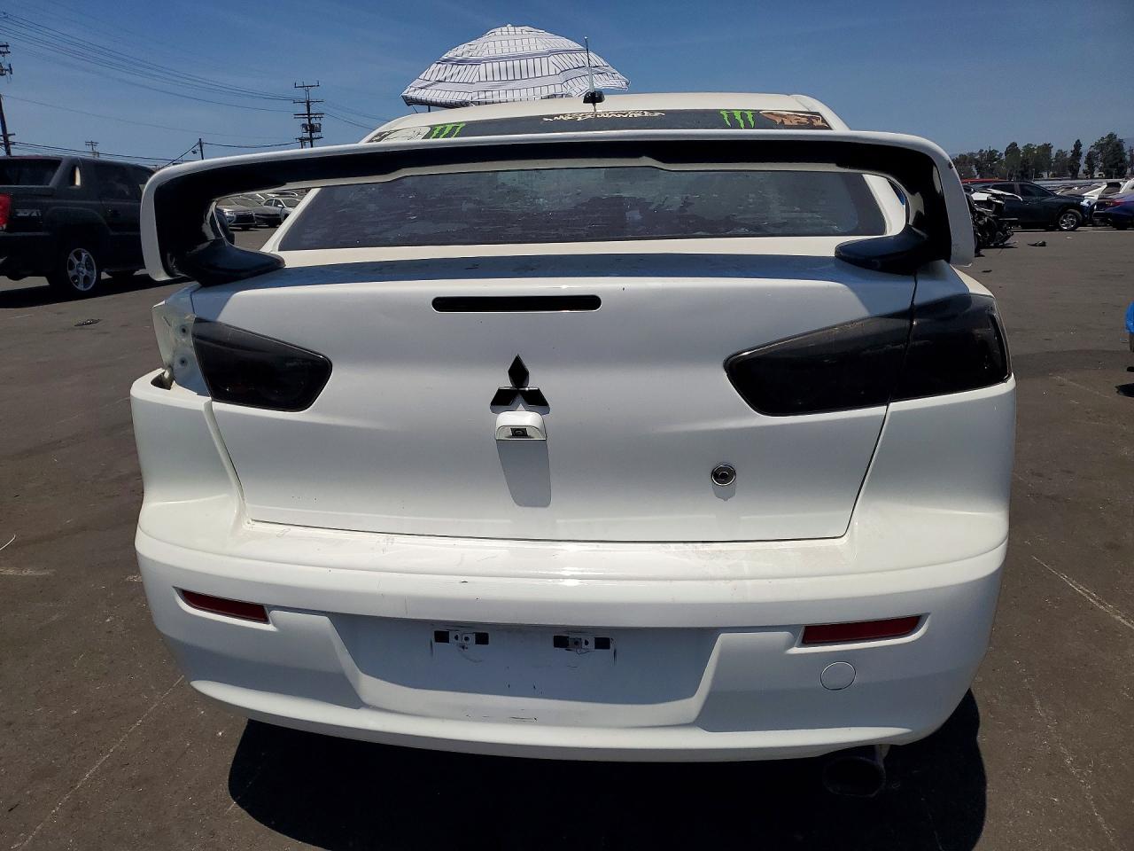 2014 Mitsubishi Lancer Gt White vin: JA32U8FW3EU008194