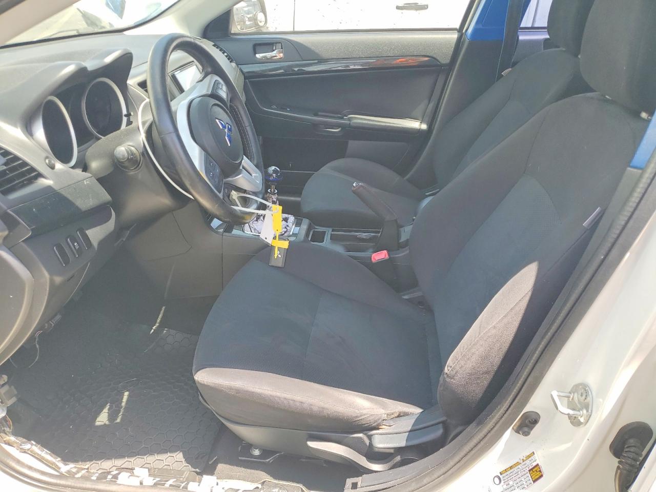 2014 Mitsubishi Lancer Gt White vin: JA32U8FW3EU008194