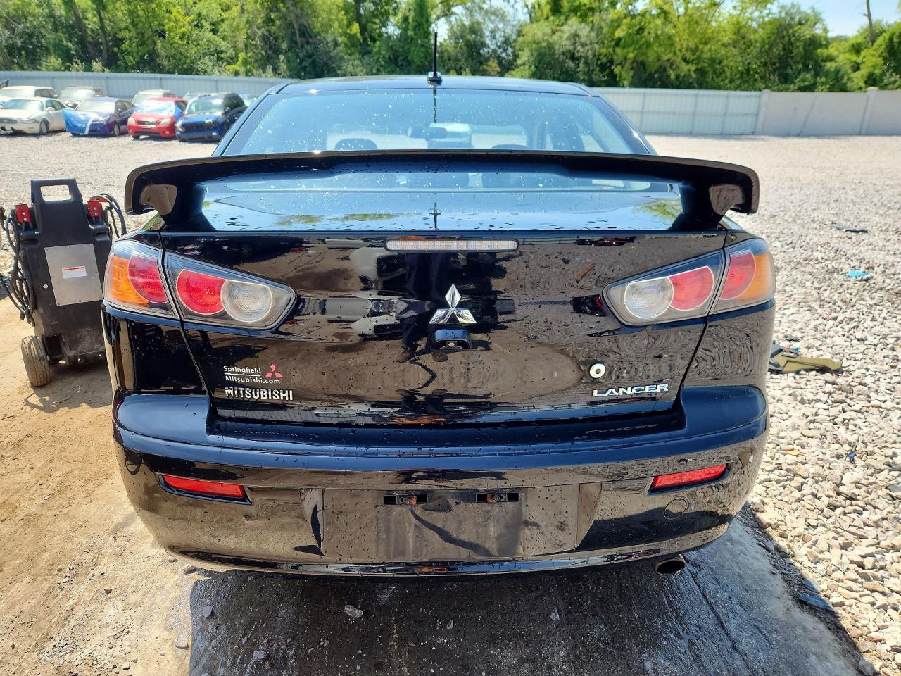 2015 Mitsubishi Lancer Gt Black vin: JA32U8FW3FU018726