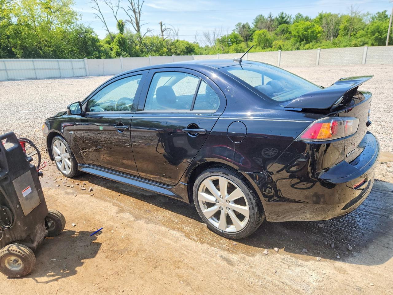 2015 Mitsubishi Lancer Gt Black vin: JA32U8FW3FU018726