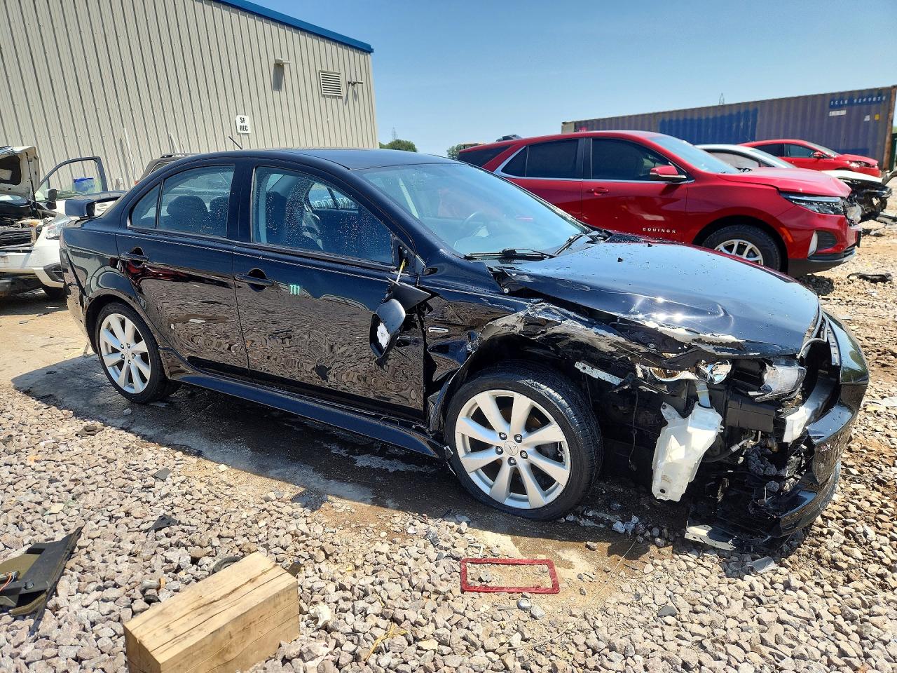 2015 Mitsubishi Lancer Gt Black vin: JA32U8FW3FU018726