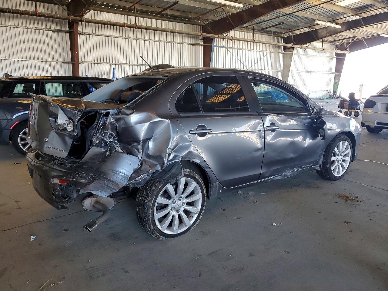 2011 Mitsubishi Lancer Gts Gray vin: JA32U8FW4BU016932
