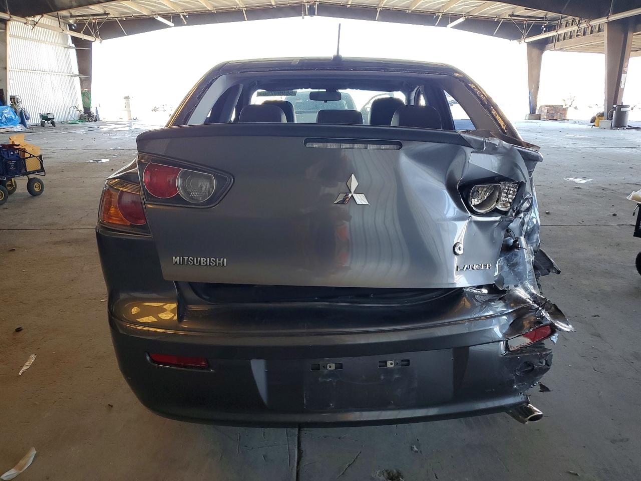 2011 Mitsubishi Lancer Gts Gray vin: JA32U8FW4BU016932