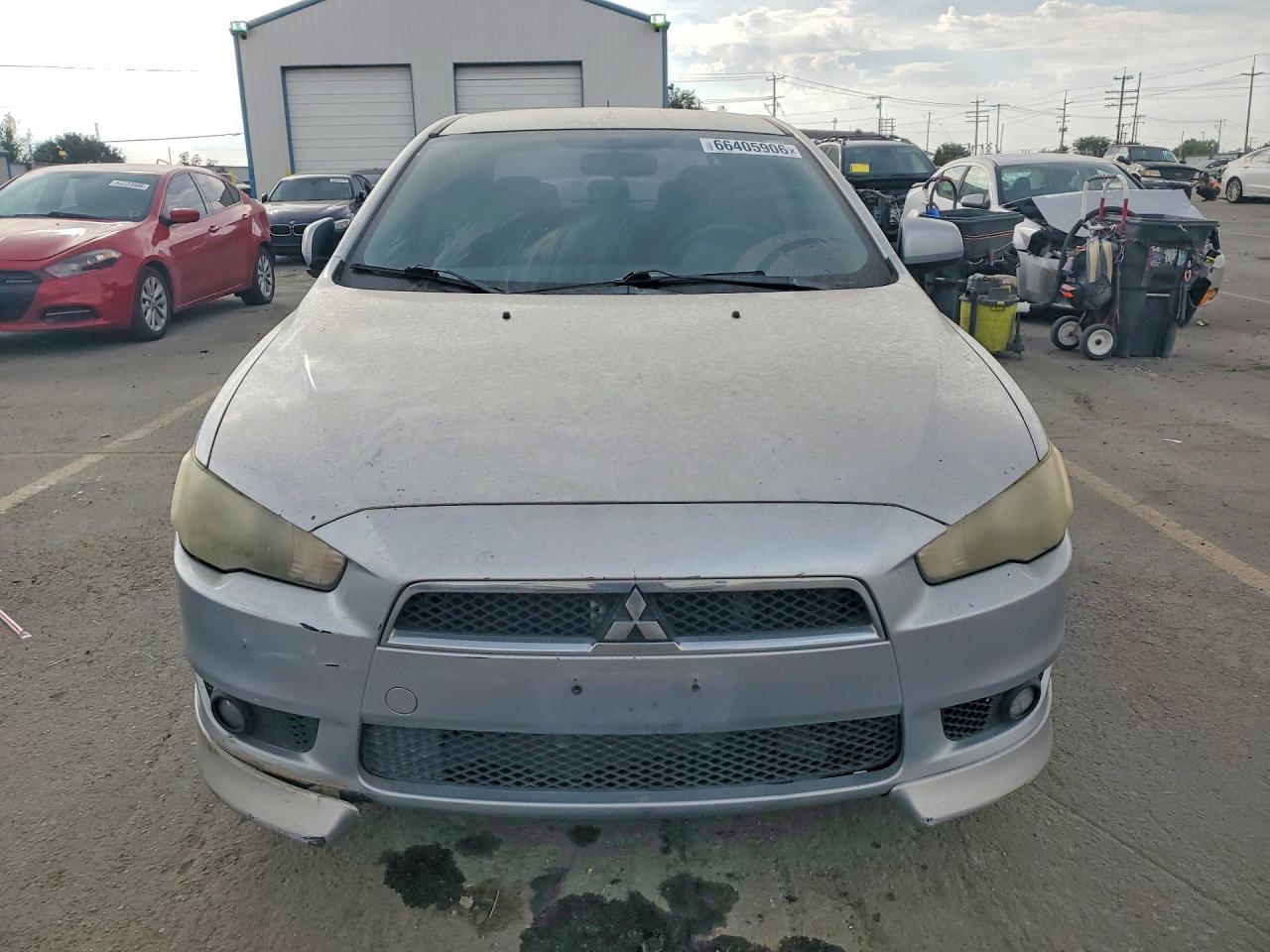 2011 Mitsubishi Lancer Gts Silver vin: JA32U8FW4BU032063