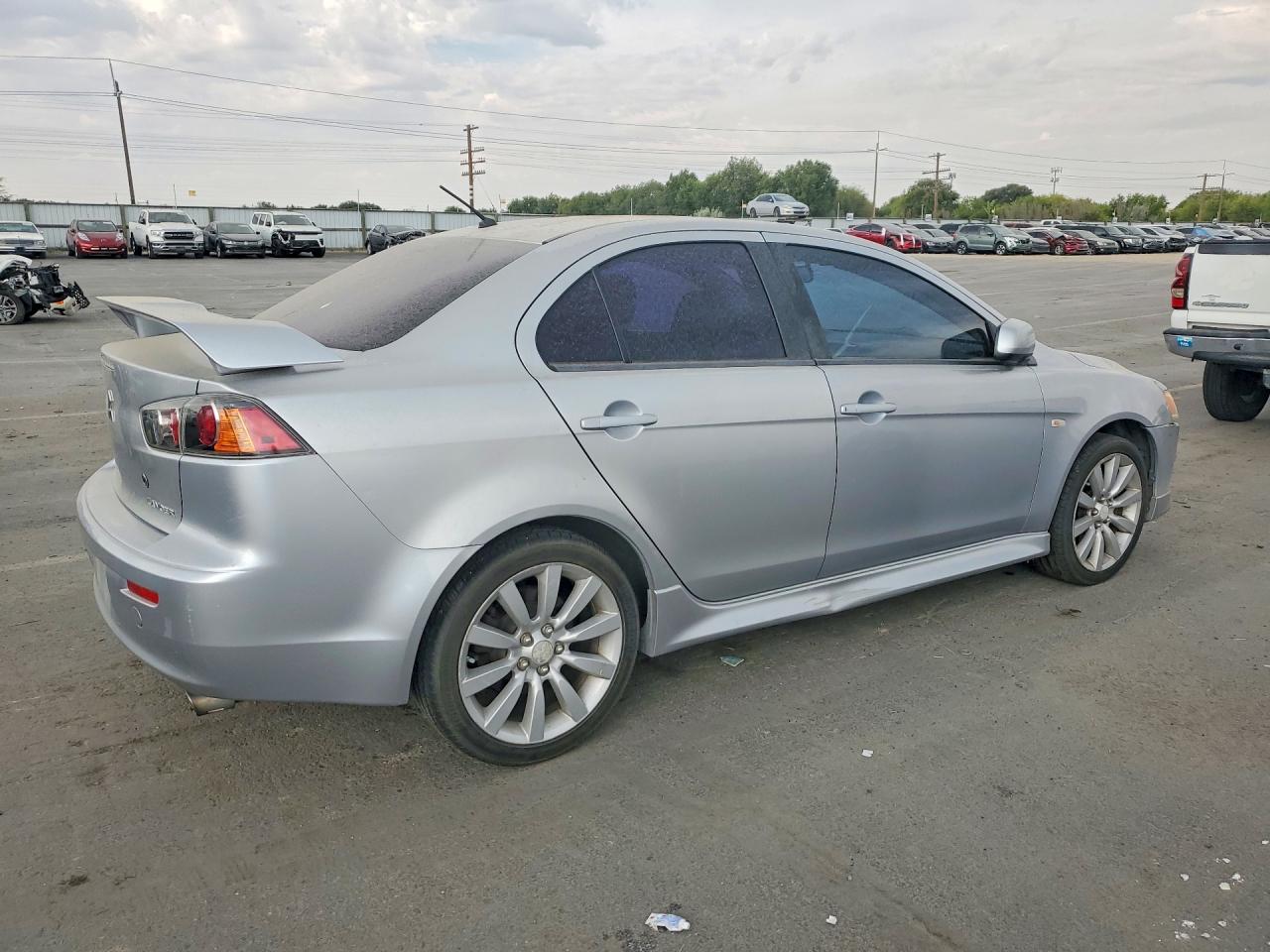 2011 Mitsubishi Lancer Gts Silver vin: JA32U8FW4BU032063