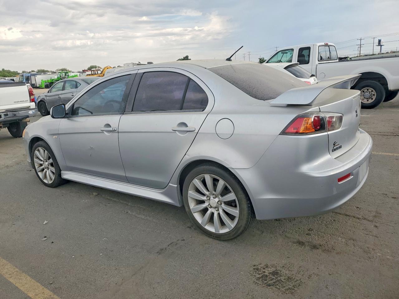 2011 Mitsubishi Lancer Gts Silver vin: JA32U8FW4BU032063