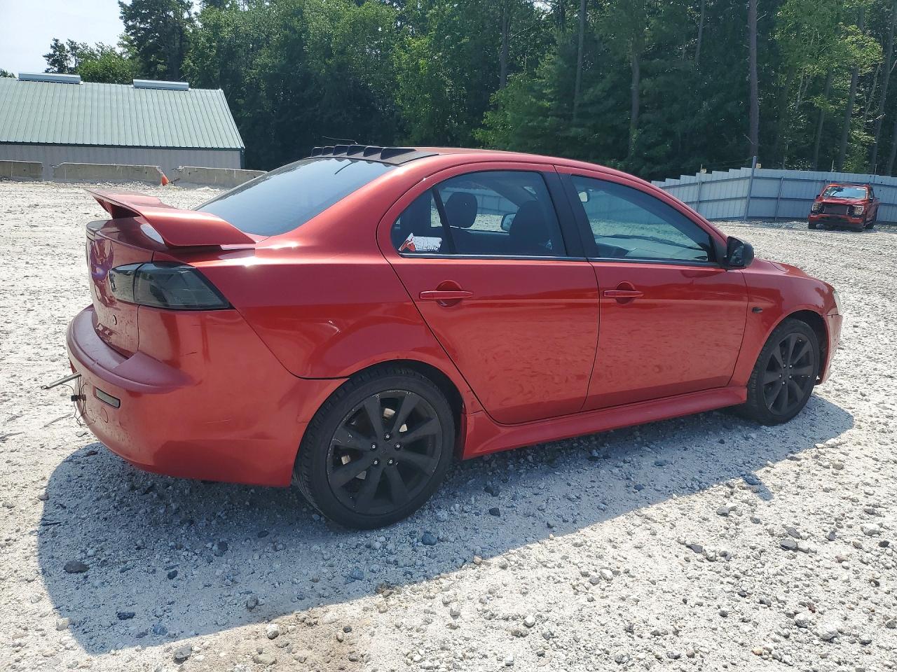 2012 Mitsubishi Lancer Gt Orange vin: JA32U8FW5CU012602