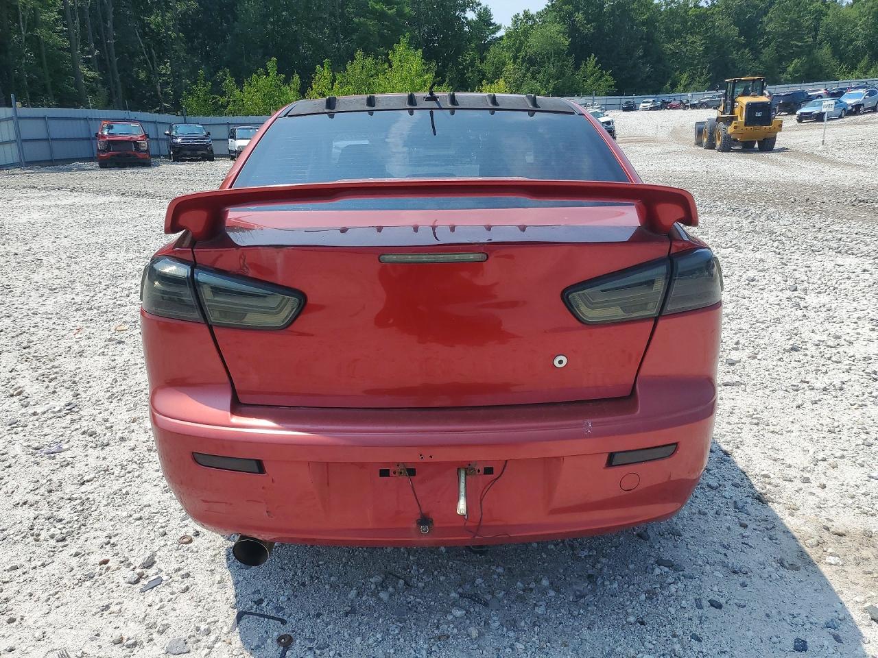 2012 Mitsubishi Lancer Gt Orange vin: JA32U8FW5CU012602