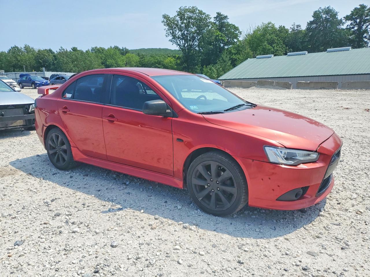2012 Mitsubishi Lancer Gt Orange vin: JA32U8FW5CU012602