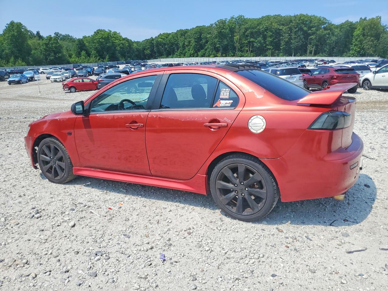 2012 Mitsubishi Lancer Gt Orange vin: JA32U8FW5CU012602
