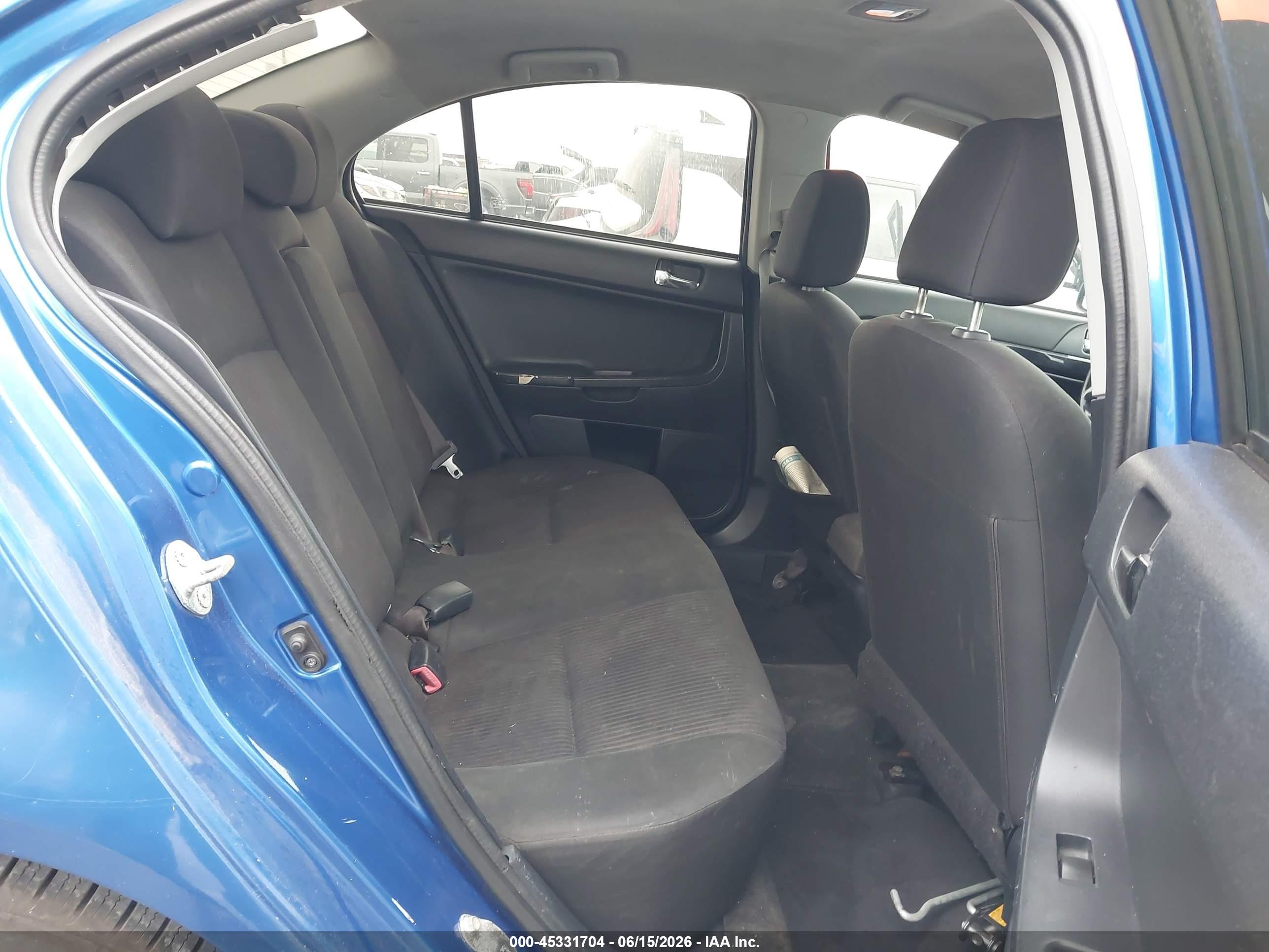 2012 Mitsubishi Lancer Gt Blue vin: JA32U8FW5CU031781