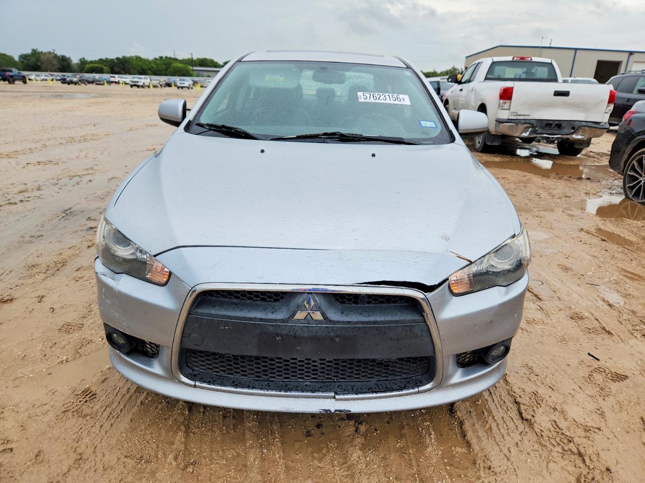 2013 Mitsubishi Lancer Gt Silver vin: JA32U8FW5DU004372