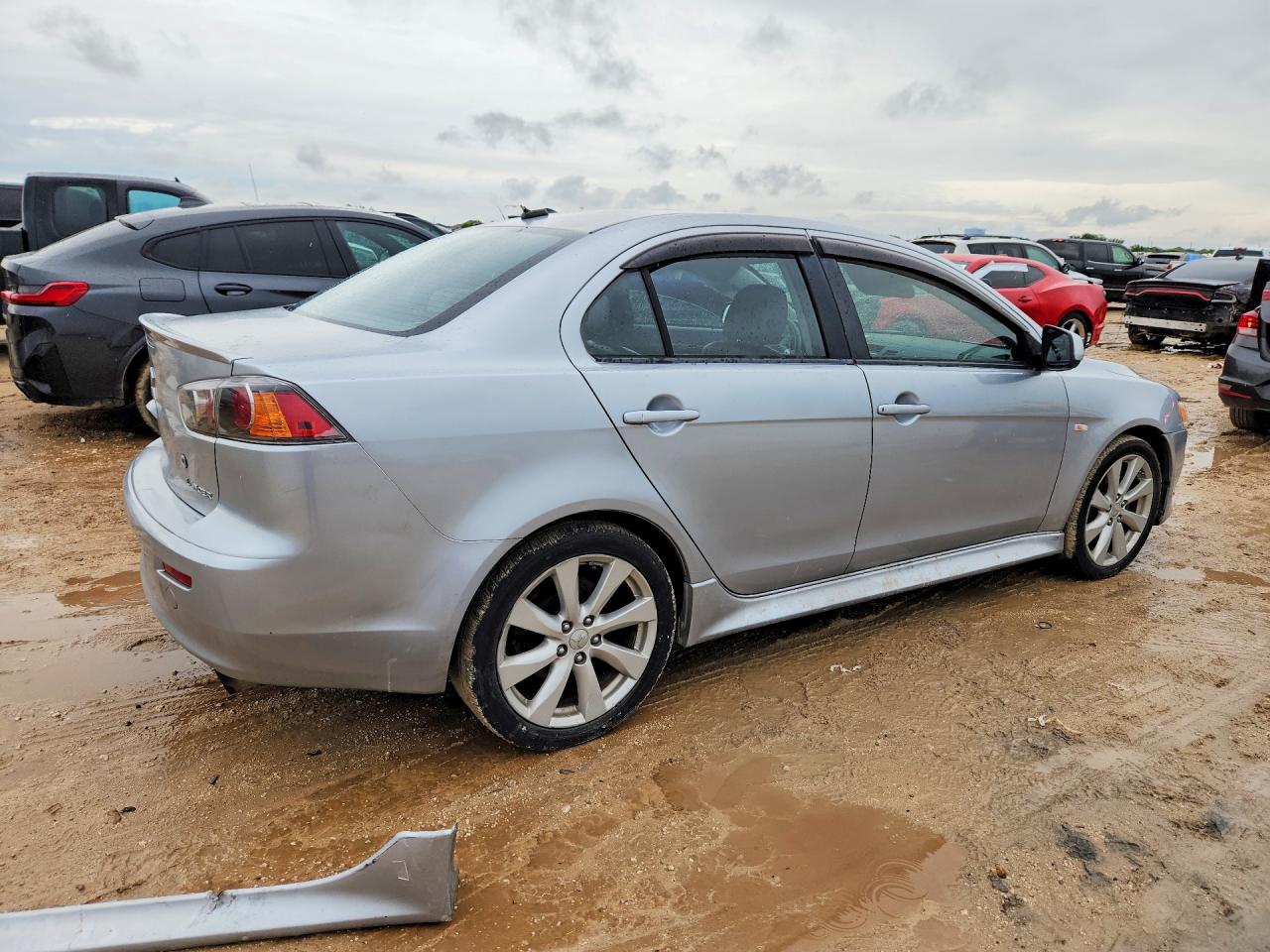 2013 Mitsubishi Lancer Gt Silver vin: JA32U8FW5DU004372