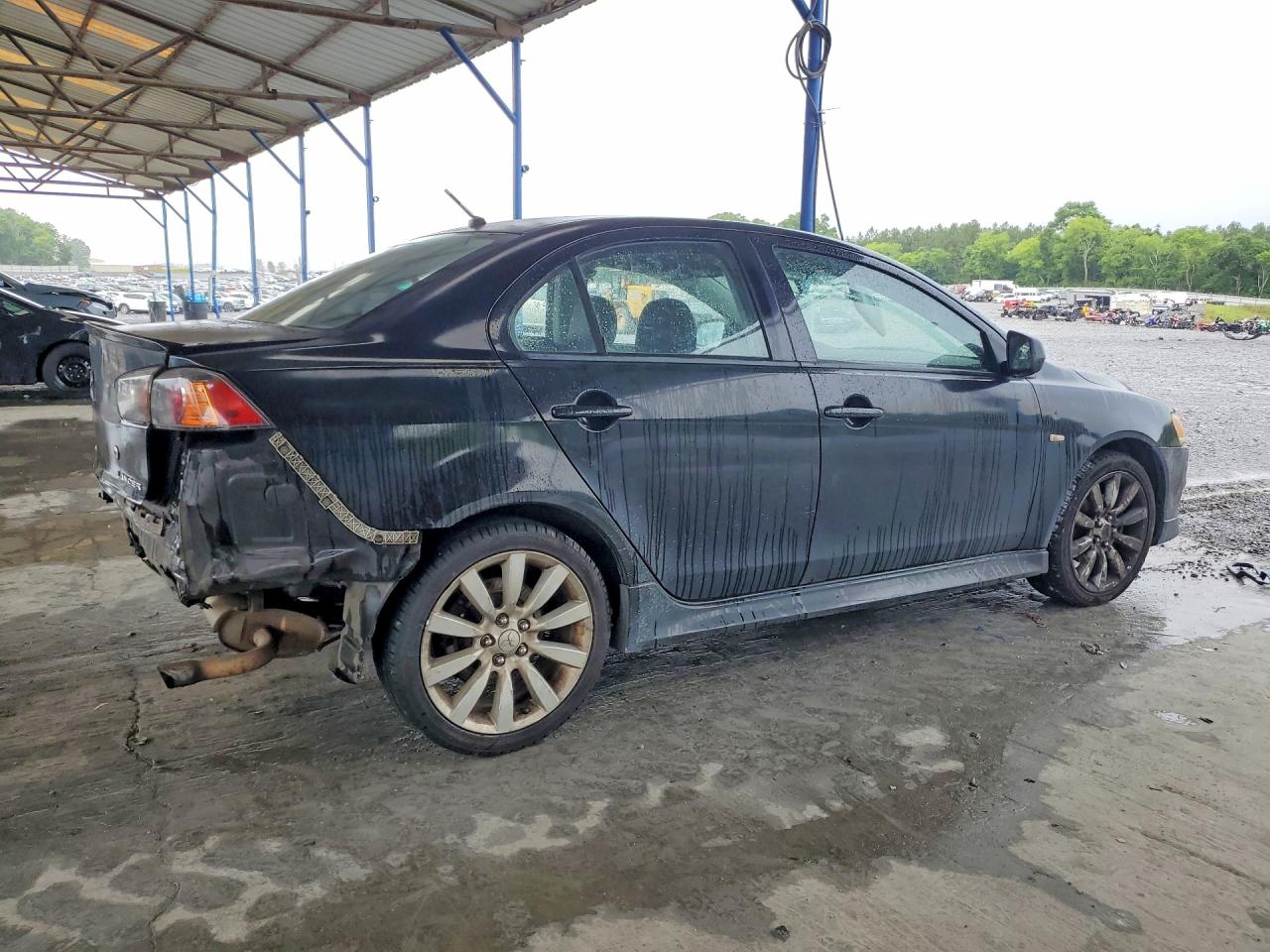 2011 Mitsubishi Lancer Gts Black vin: JA32U8FW6BU002918