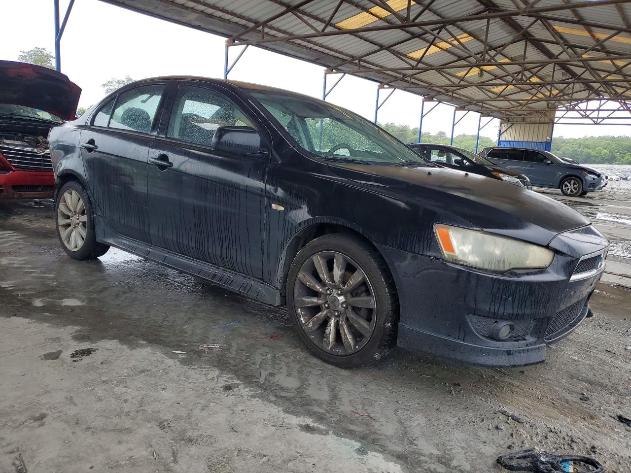 2011 Mitsubishi Lancer Gts Black vin: JA32U8FW6BU002918