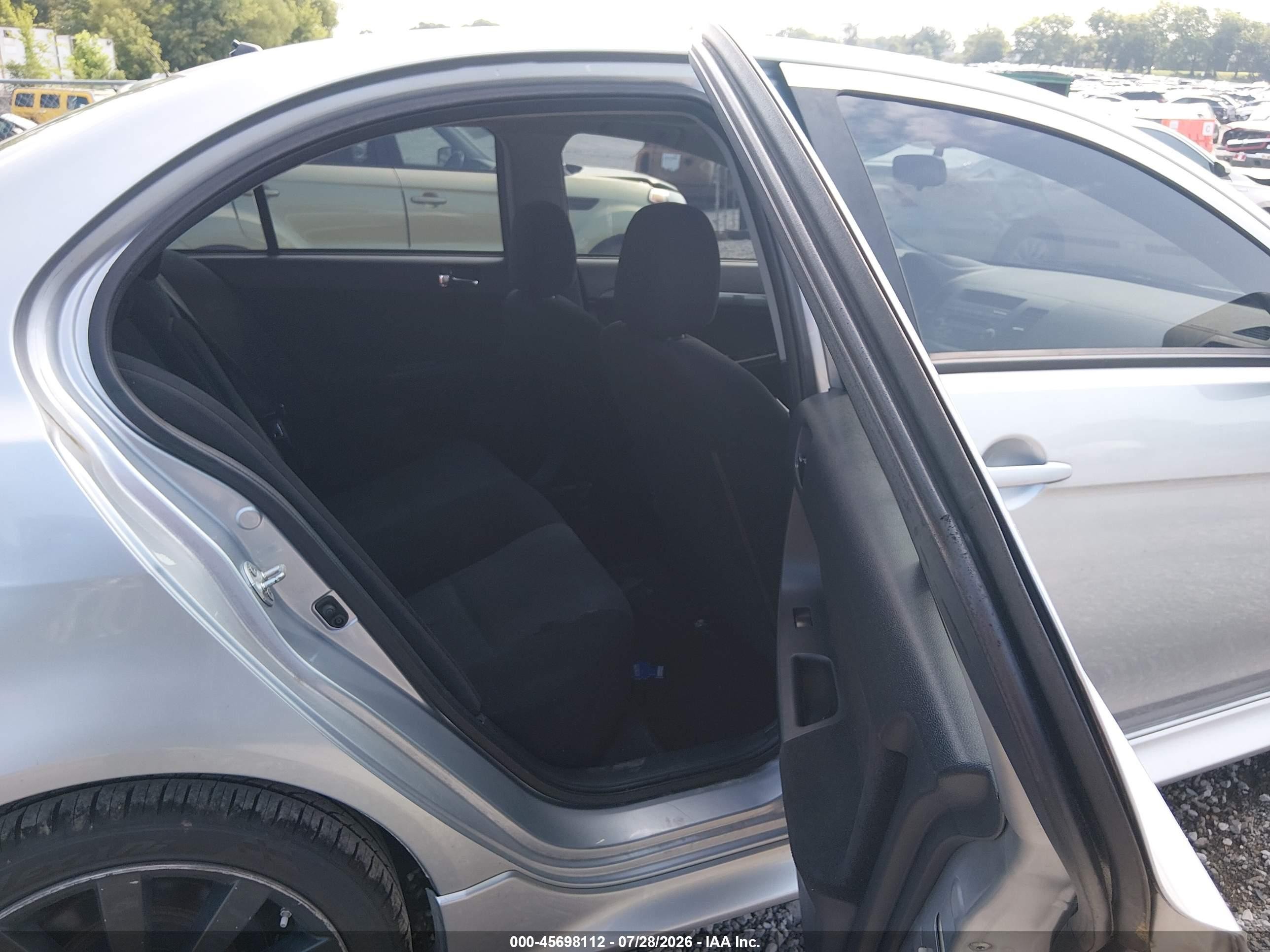2011 Mitsubishi Lancer Gts Silver vin: JA32U8FW6BU014759
