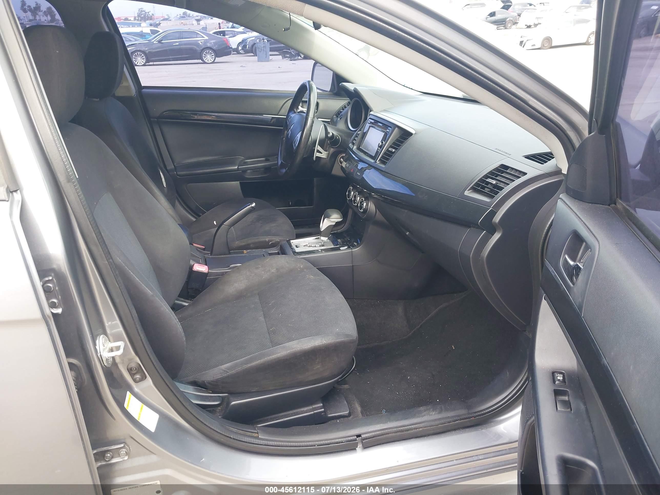 2014 Mitsubishi Lancer Gt Gray vin: JA32U8FW6EU010893