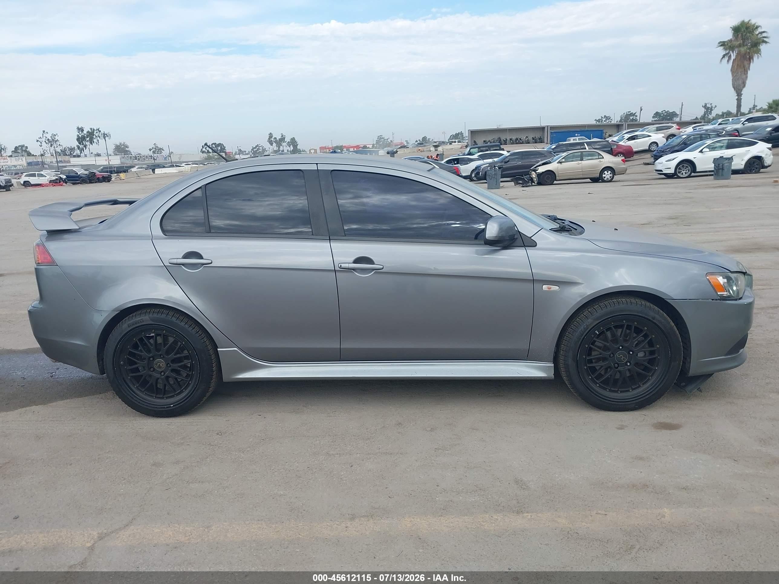 2014 Mitsubishi Lancer Gt Gray vin: JA32U8FW6EU010893