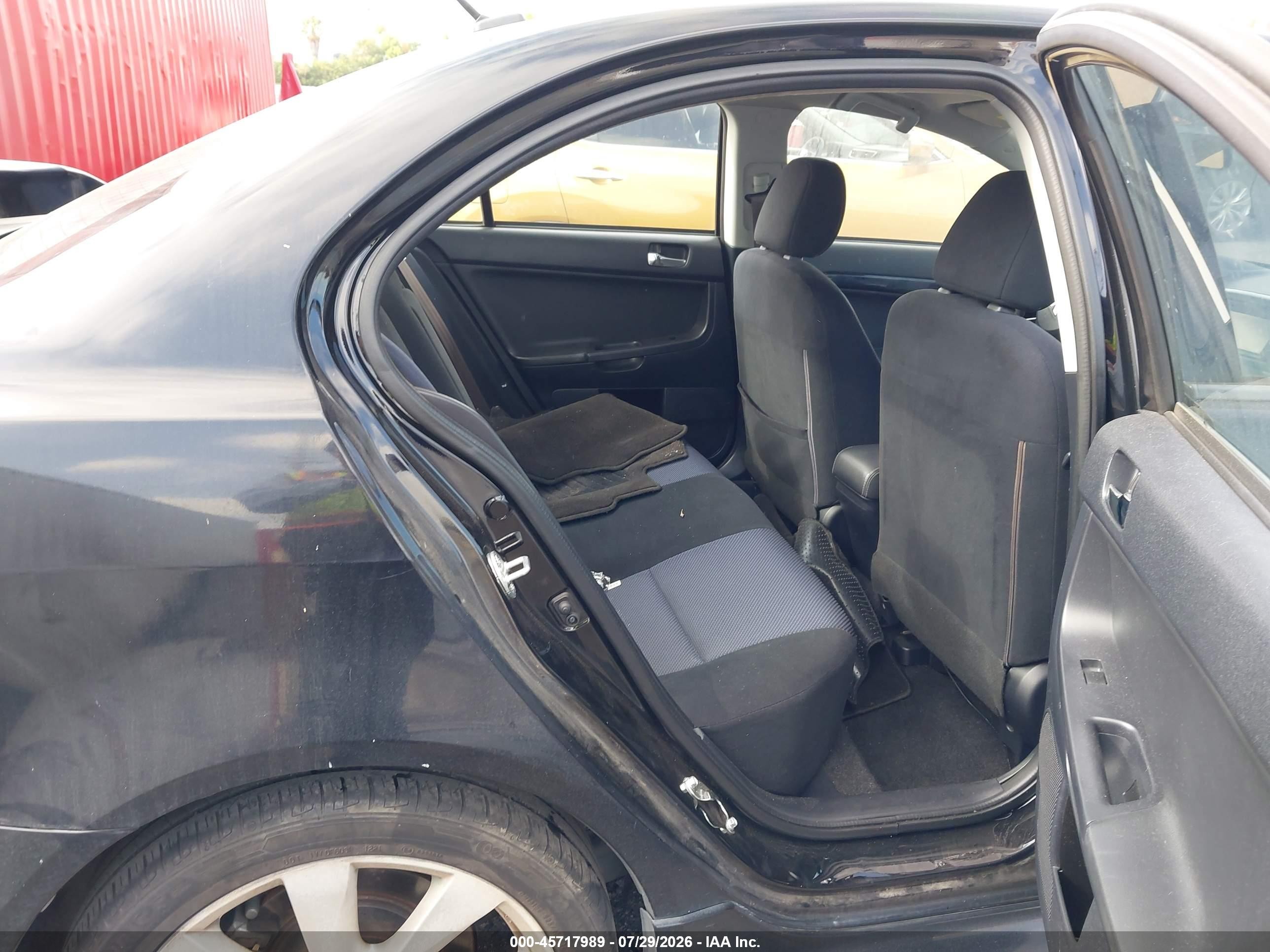 2015 Mitsubishi Lancer Gt Black vin: JA32U8FW6FU002746