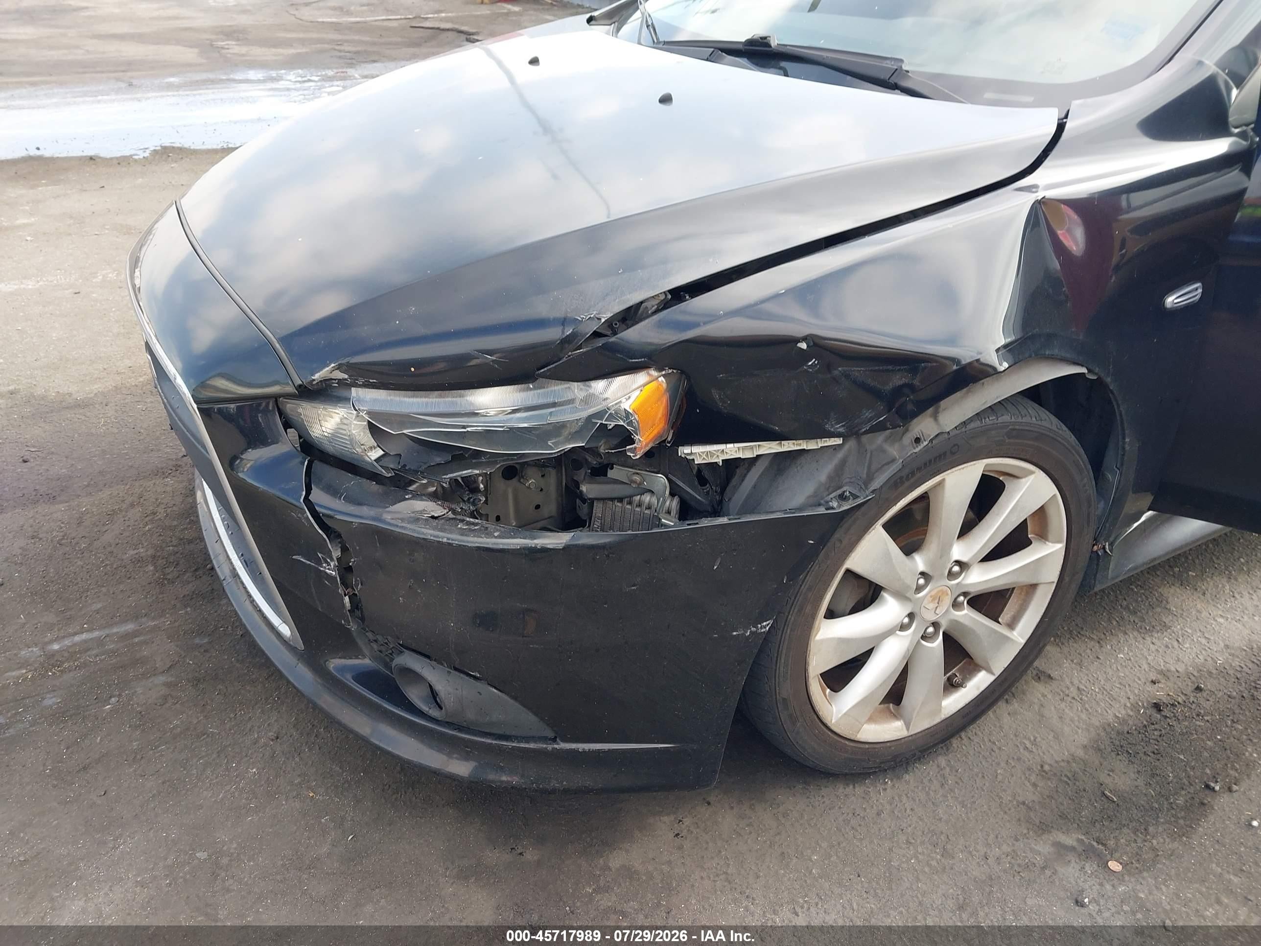 2015 Mitsubishi Lancer Gt Black vin: JA32U8FW6FU002746