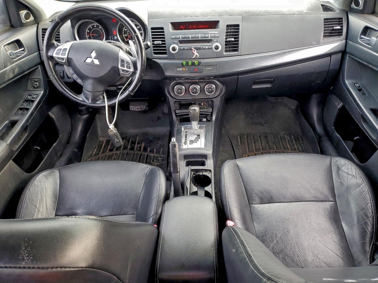 2011 Mitsubishi Lancer Gts Black vin: JA32U8FW7BU006847