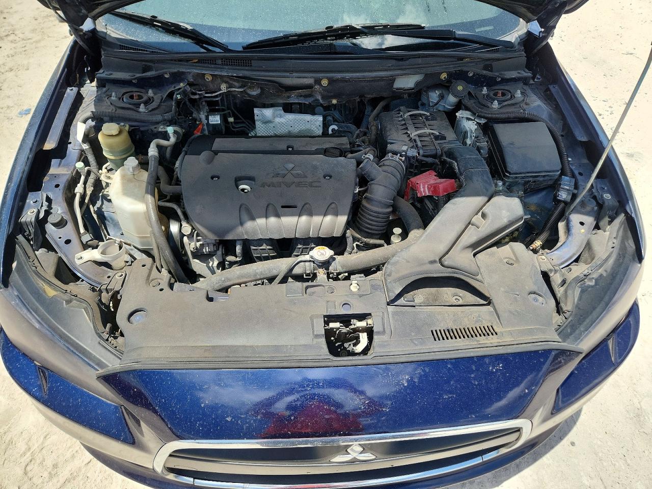 2014 Mitsubishi Lancer Gt Blue vin: JA32U8FW7EU003662