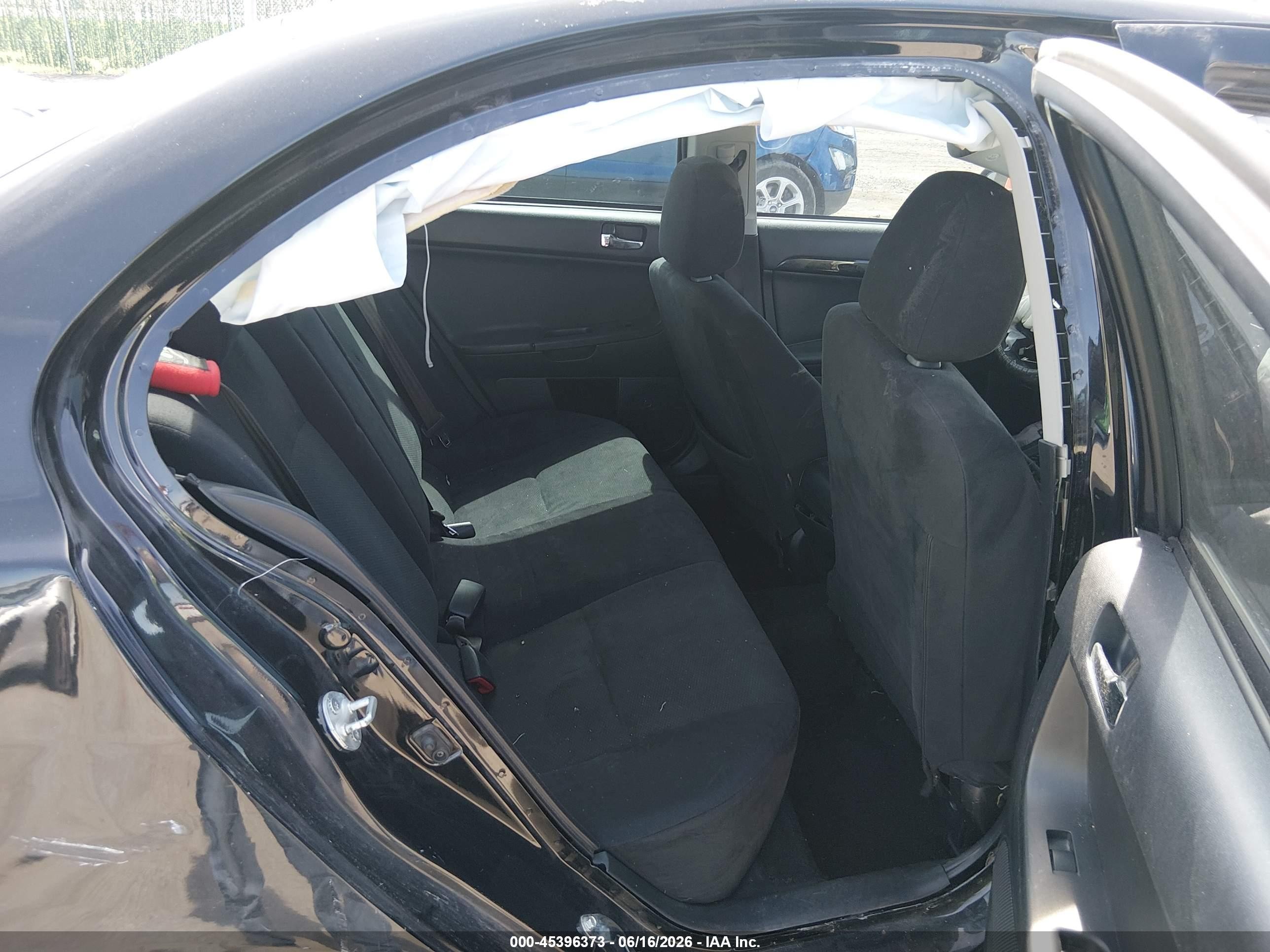 2014 Mitsubishi Lancer Gt Black vin: JA32U8FW7EU022924