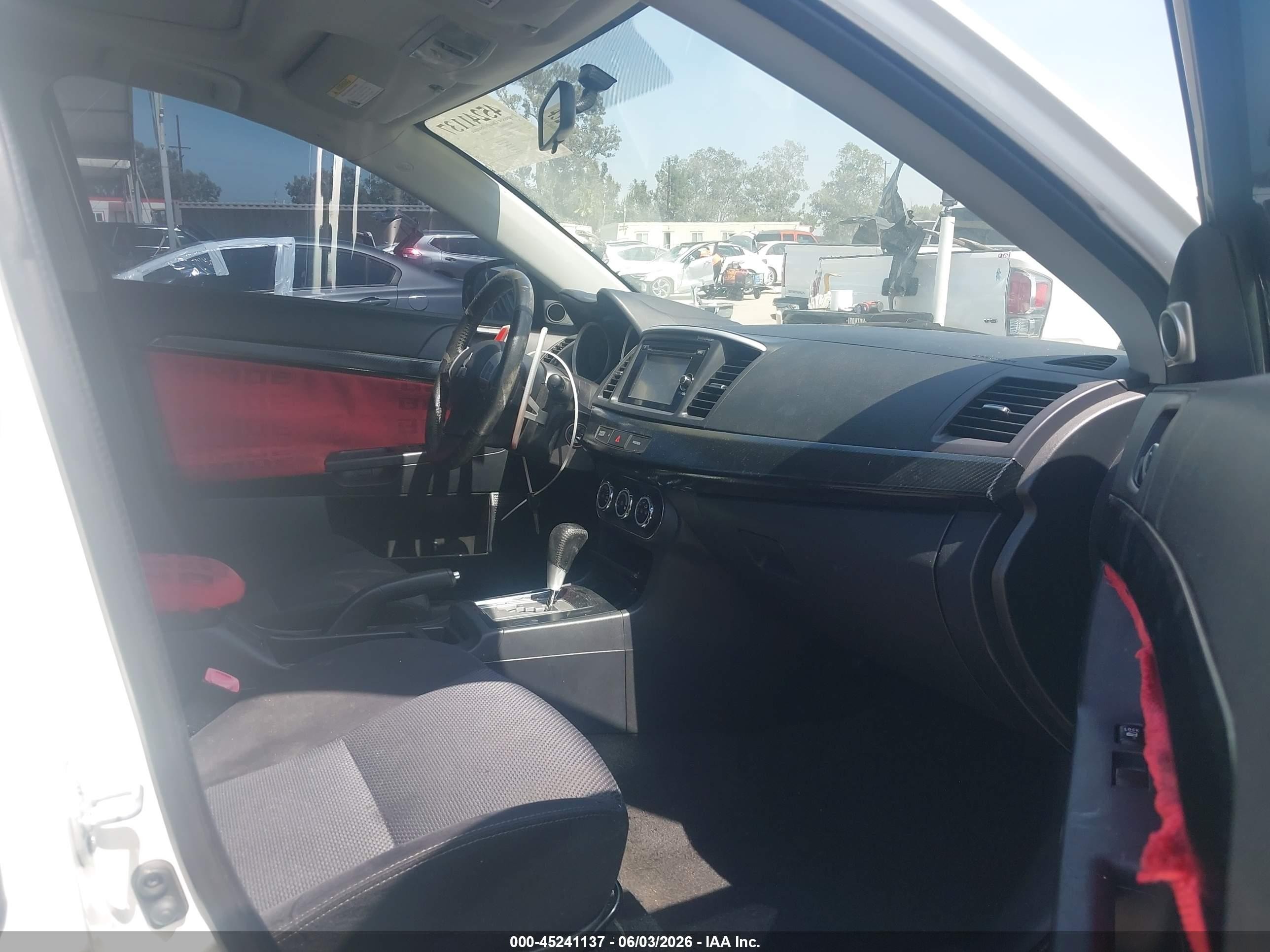2015 Mitsubishi Lancer Gt Белый vin: JA32U8FW7FU006014