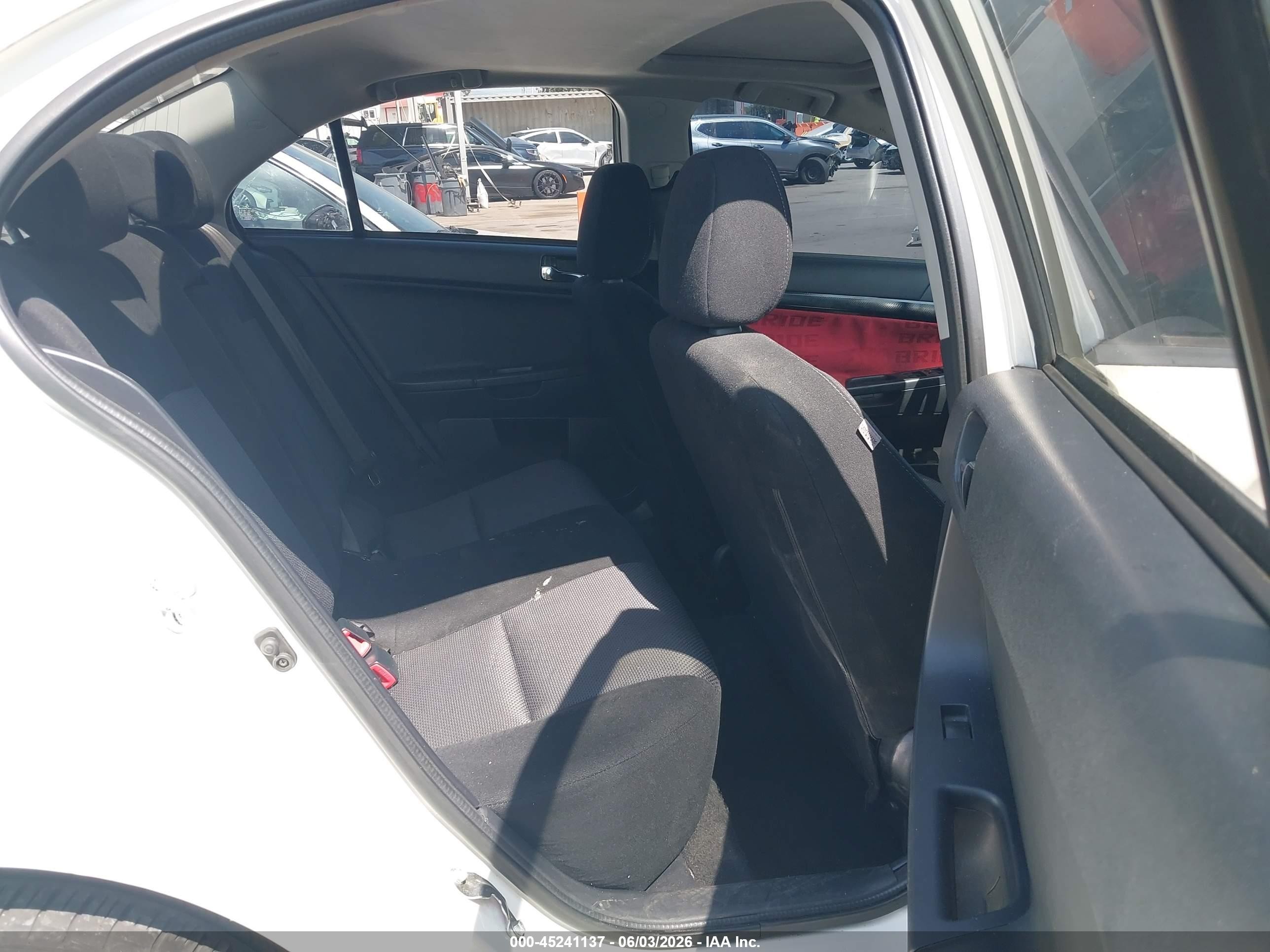 2015 Mitsubishi Lancer Gt Белый vin: JA32U8FW7FU006014