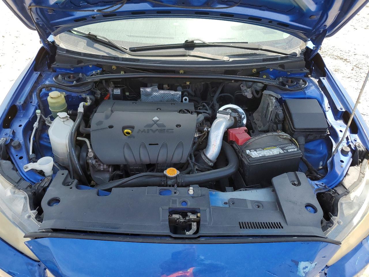 2010 Mitsubishi Lancer Gts Blue vin: JA32U8FW8AU025227