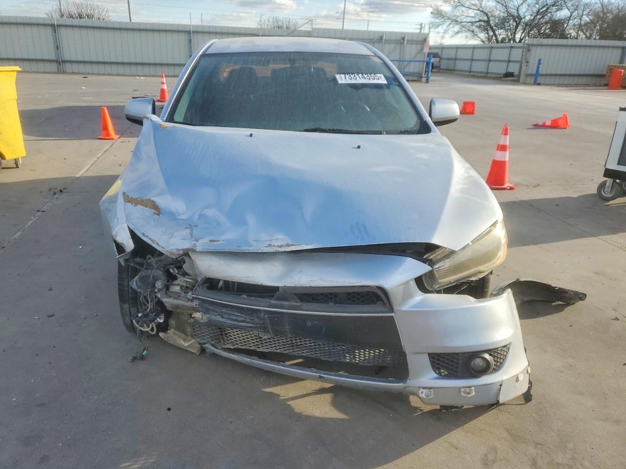 2011 Mitsubishi Lancer Gts Silver vin: JA32U8FW8BU024838