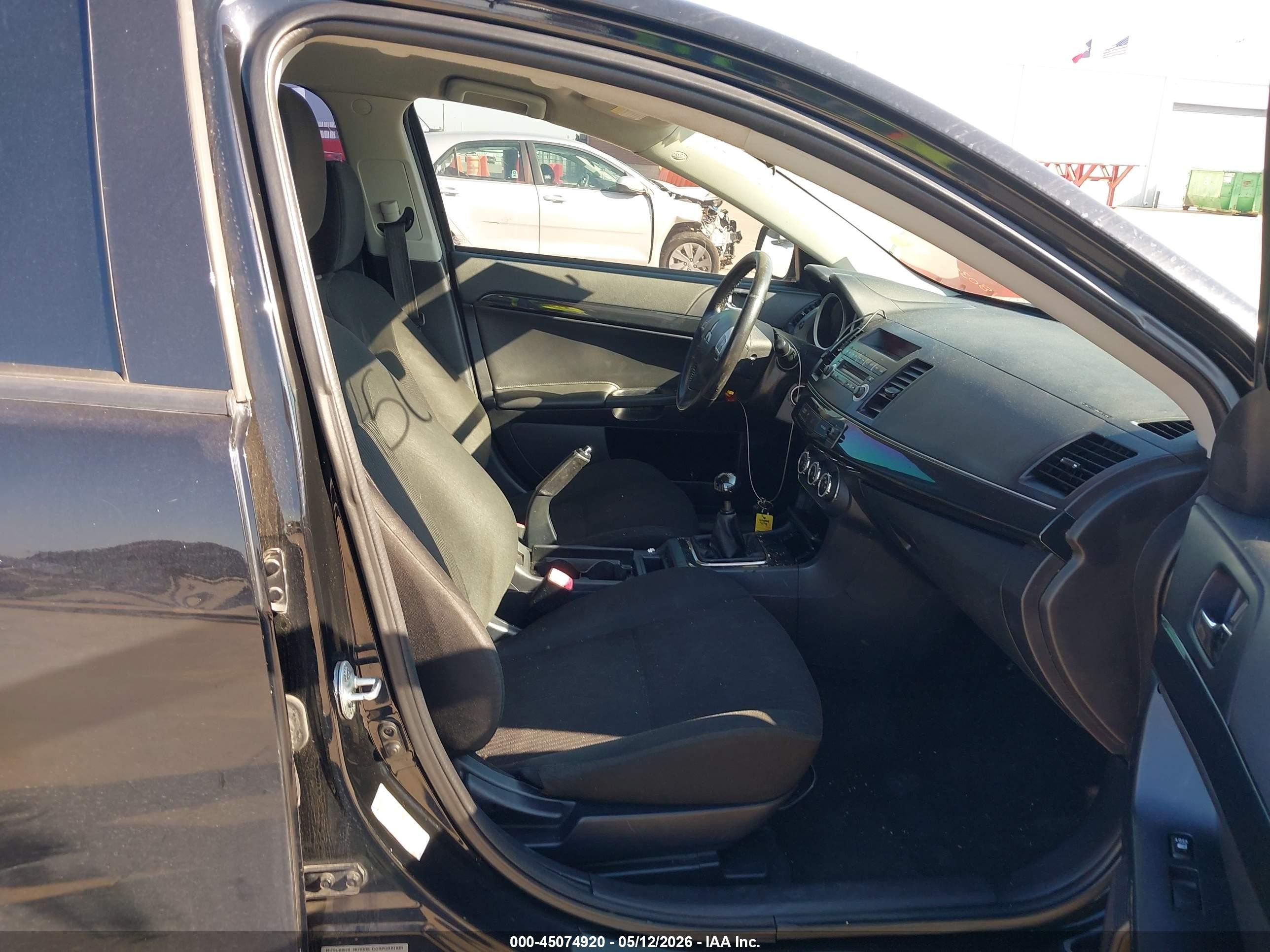 2013 Mitsubishi Lancer Gt Black vin: JA32U8FW8DU018038