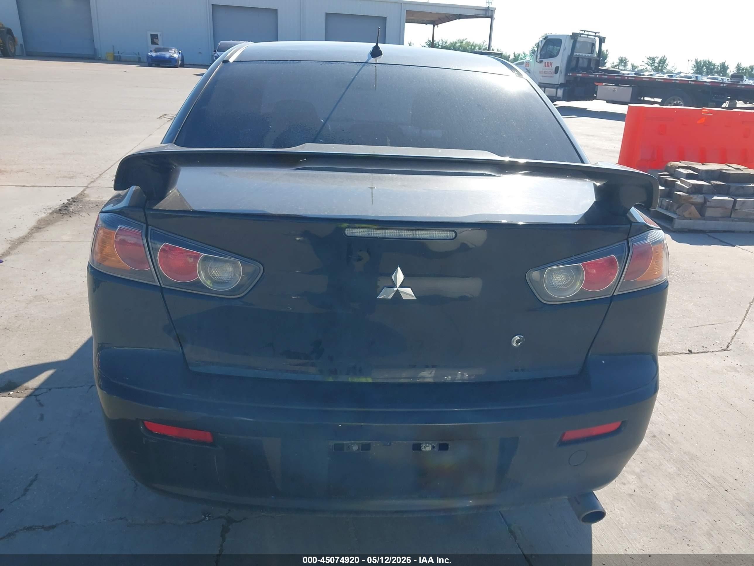2013 Mitsubishi Lancer Gt Black vin: JA32U8FW8DU018038