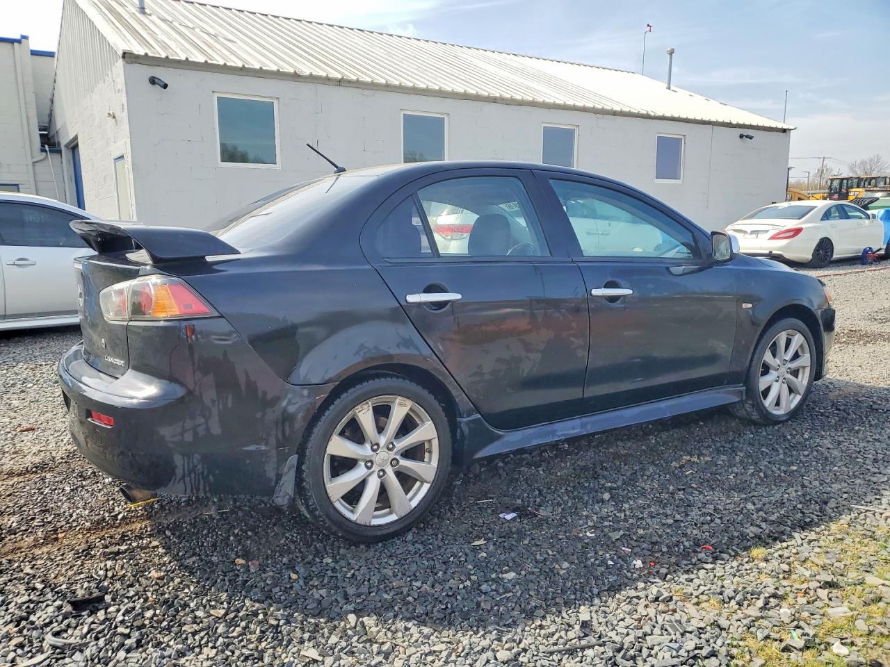 2013 Mitsubishi Lancer Gt Black vin: JA32U8FW8DU022705