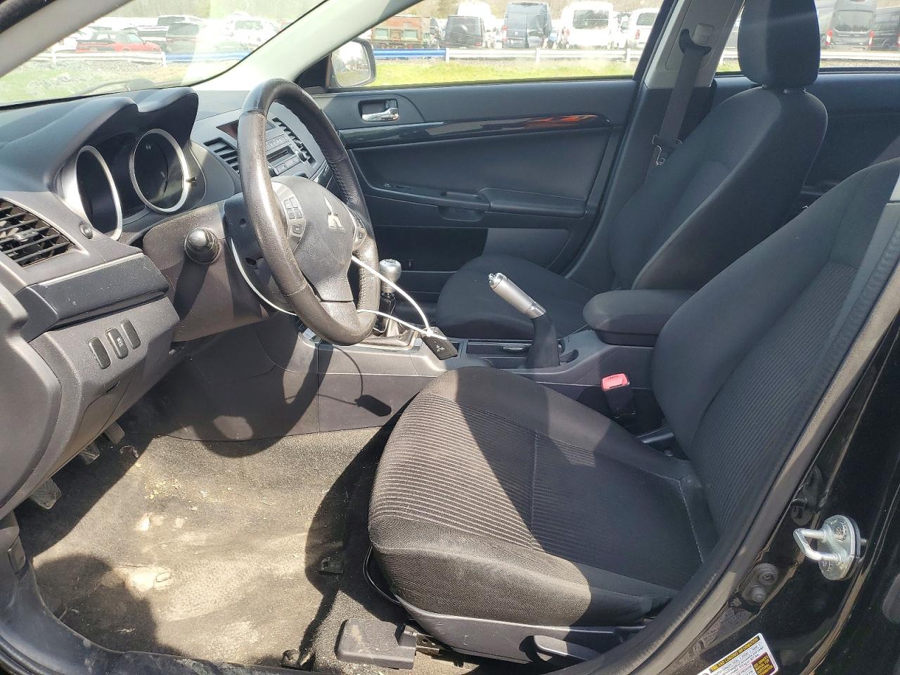 2013 Mitsubishi Lancer Gt Black vin: JA32U8FW8DU022705