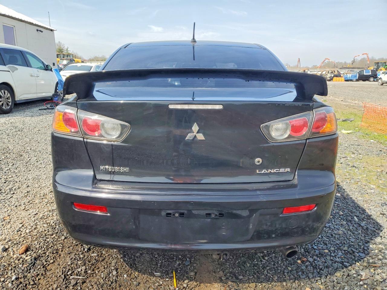 2013 Mitsubishi Lancer Gt Black vin: JA32U8FW8DU022705
