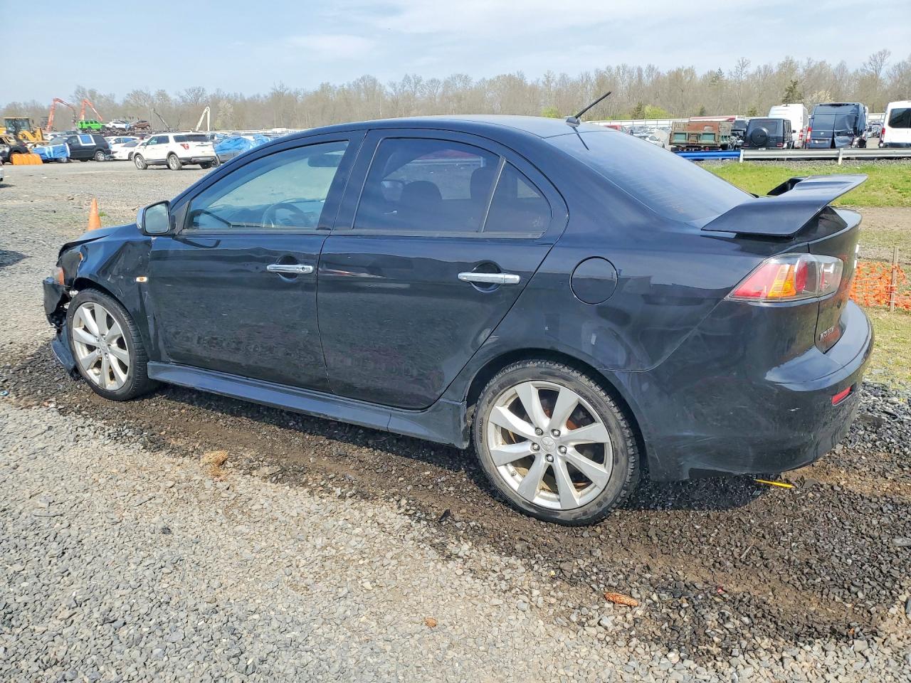 2013 Mitsubishi Lancer Gt Black vin: JA32U8FW8DU022705