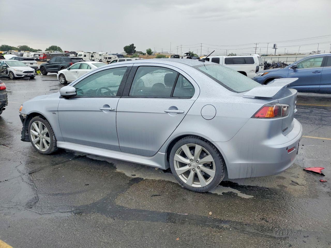 2015 Mitsubishi Lancer Gt Silver vin: JA32U8FW9FU006371